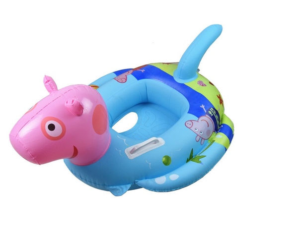 Детский круг для купания свинка пеппа с ходунками фото