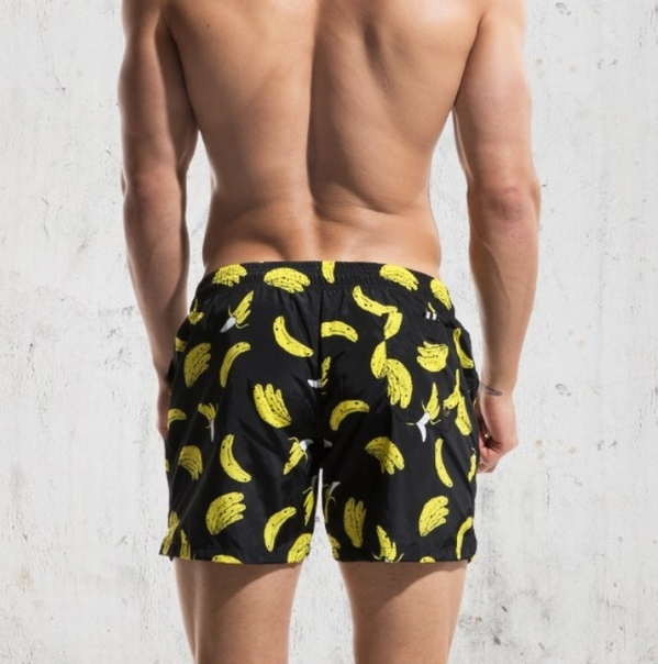 Мужские плавки шорты с бананами фото