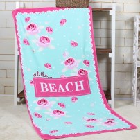 Пляжный коврик - полотенце с надписью Beach фото