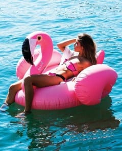 Матрас розовый фламинго фото