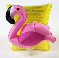 Детские надувные нарукавники фламинго фото