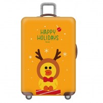 Чехол на чемодан с рождественской уткой