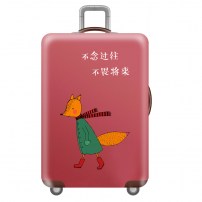 Чехол защитный на чемодан с лисой