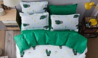 Стильный набор постельного белья с кактусами фото