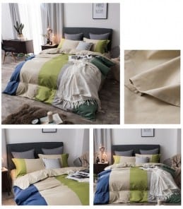 Набор постельного белья в зеленой гамме