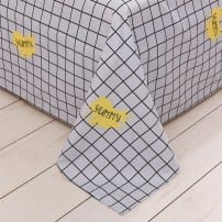 Серый постельный набор с желтыми бананами фото