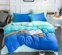 Набор постельного белья градиент фото