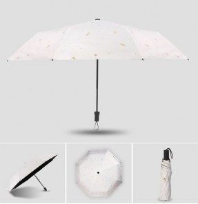 Легкий зонт против дождя