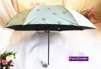 Защитный зонт от дождя с маленькими кактусами фото