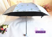 Защитный зонт от дождя с маленькими кактусами фото