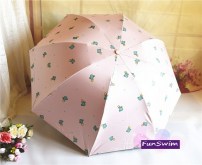 Защитный зонт от дождя с маленькими кактусами фото