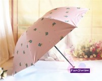 Защитный зонт от дождя с маленькими кактусами фото