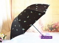 Защитный зонт от дождя с маленькими кактусами фото