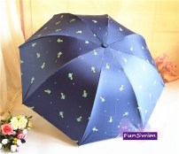 Защитный зонт от дождя с маленькими кактусами фото