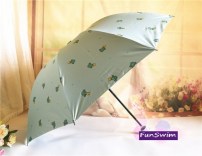 Защитный зонт от дождя с маленькими кактусами фото