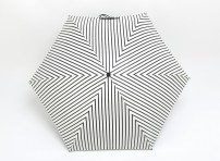 Черно-белый полосатый сонт против дождя фото