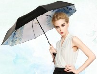 Зонт с иллюстрациею внутри фото