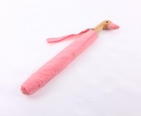 Зонт с деревяной ручкой в форме утки фото