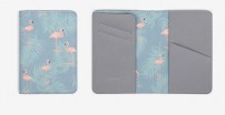 Обложка на паспорта с фламинго