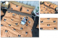 Милый постельный набор с песиками фото